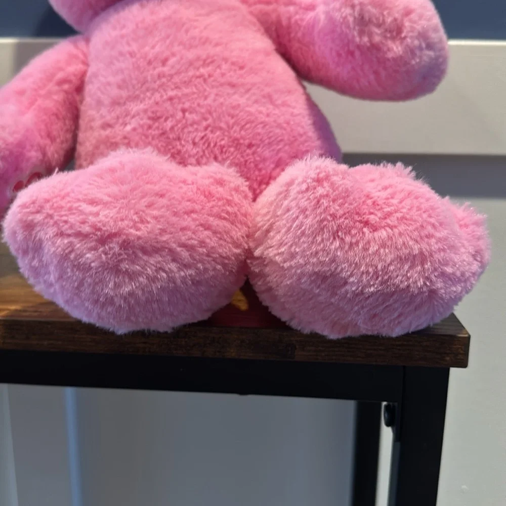 Build A Bear Spring Pink Frog Smile Plush  2022 16" strawberry scented - Picture 7 of 10